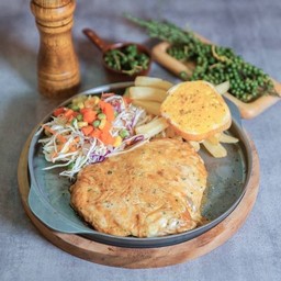 สเต็กไก่ชีส