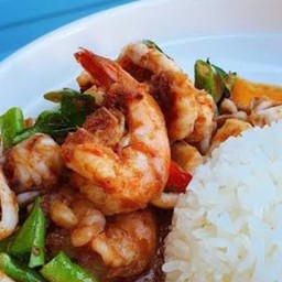 ผัดพริกแกงทะเล