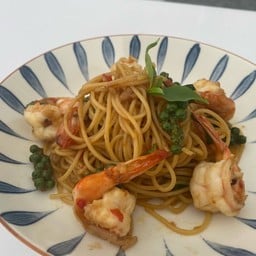 สปาเก็ตตี้ขี้เมากุ้ง