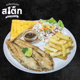 สเต็กปลาดอลลี่ย่าง