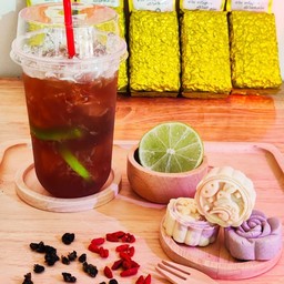 ฟ้าหลังฝน ชามะนาวตำ ชาพันปี- Signature