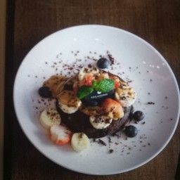 Superfood Cacao & Berry Protein pancakes