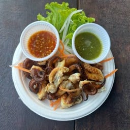 หนวดหมึกย่าง