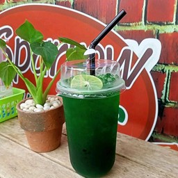 ชาเขียวมะนาวเย็น