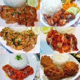 ลูกชิ้นย่างเนยเตาถ่าน รามคำแหง68