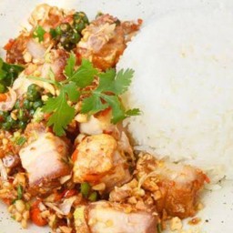 คั่วพริกเกลือราดข้าว ยั่วๆจ้า