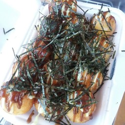 ทาโกะยากิ ( ชุดใหญ่ - Big set ) คละไส้ 10 ลูก