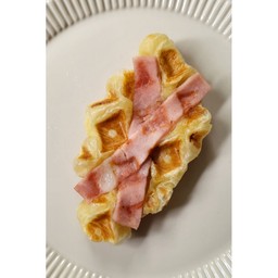 ฟรีปังปิ้ง 1 + (6 ชิ้น) HAM Croffle หอมเนยฝรั่งเศส (เตาแยก)