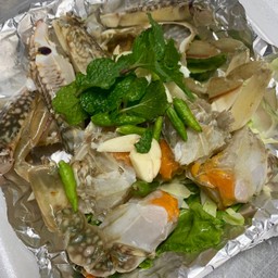 ปูม้าแช่น้ำปลา 1 ตัว