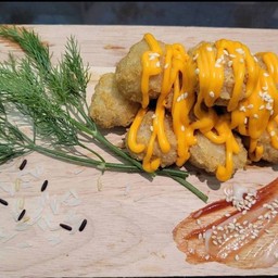 ชุดไก่ป๊อบสไปซี่เขย่าราดชีส