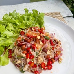ยำวุ้นเส้นโบราณวีแกน