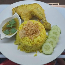 ข้าวหมกไก่หมกน่องติดสะโพก