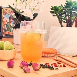 สันติสุข ชามะนาวตำ กลิ่นชาดำอูหลง