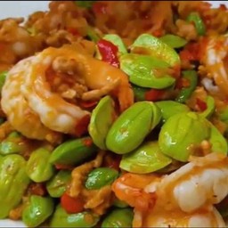 ผัดพริกเผาสะตอ