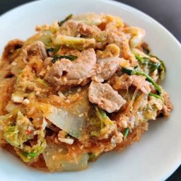 สุกี้แห้งไก่