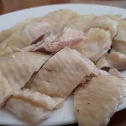 ไก่สับจานเล็ก+ข้าวมัน1ห่อ