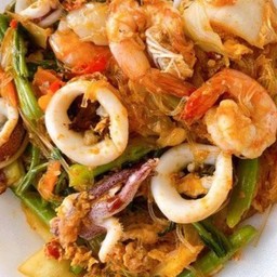 สุกี้แห้งทะเล