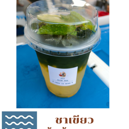 ชาเขียวน้ำผึ้งมะนาว