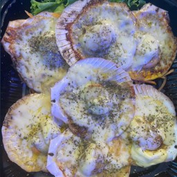 หอยเชลล์อบชีส