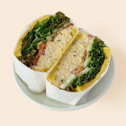 แซนวิชขนมปังฟักทอง ไข่ต้มดิล Egg-Dill Salad Pumpkin Bread SW