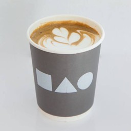 Hot Houjicha Milk Tea
