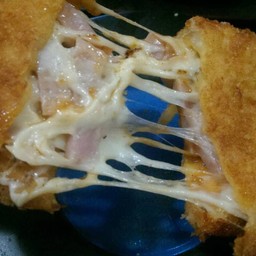 พิซซ่าทอด ของทอด ของกินเล่น