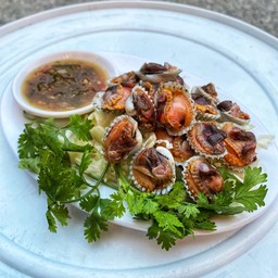 หอยแครงลวก