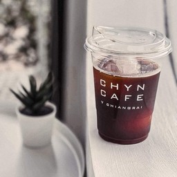 Americano on the rock