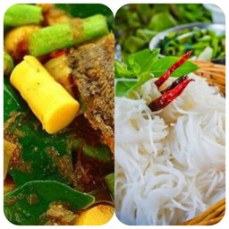 ขนมจีน-แกงไตปลา