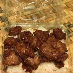 ข้าวเหนียว+หมูเค็ม