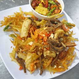 ตำทะเลทอด