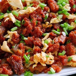 ผัดหมูสับกระเทียม