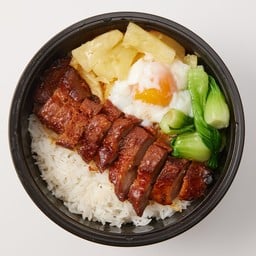 ข้าวหมูแดงฮ่องกงส่วนสันใน