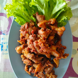 เศษไก่ทอดเกลือ