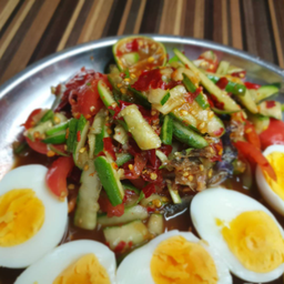 ตำแตงไข่ต้ม