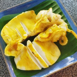 หมึกกระดองสดย่างไซส์ 75