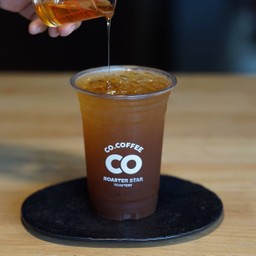 อเมริกาโน่น้ำผึ้ง (Honey americano)