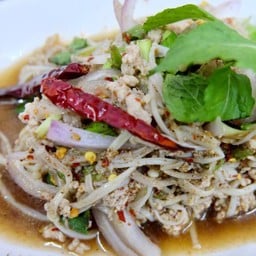 ลาบเห็ดเข็มทอง