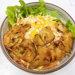 สลัดไก่ย่าง