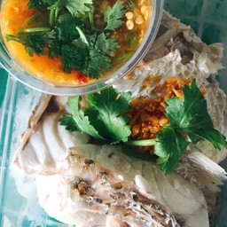 ปลาลวก+น้ำจิ้มซีฟู้ด