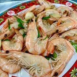 กุ้งแชบ๊วยอบเกลือ
