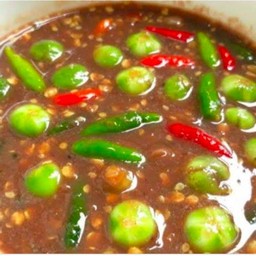 ้น้ำพริกกะปิ+ผักสด