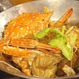 ปูม้าอบวุ้นเส้น