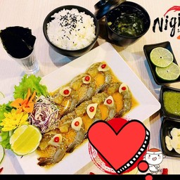 กุ้งดองโชยุ เซ็ต