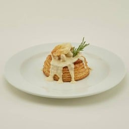 แป้งพัฟสอดไส้ซอสครีมทรัฟเฟิลไก่และเห็ด