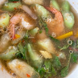 แกงเลียงกุ้งสด