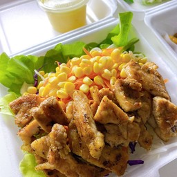 สลัดหมูย่างเกาหลี