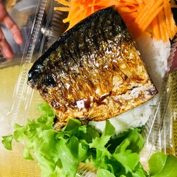 ข้าวปลาซาบะย่่าง เล็ก