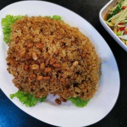ยำปลาดุกฟู