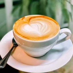 ลาเต้ร้อน